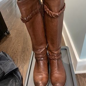 Johnson & Murphy brown boots
